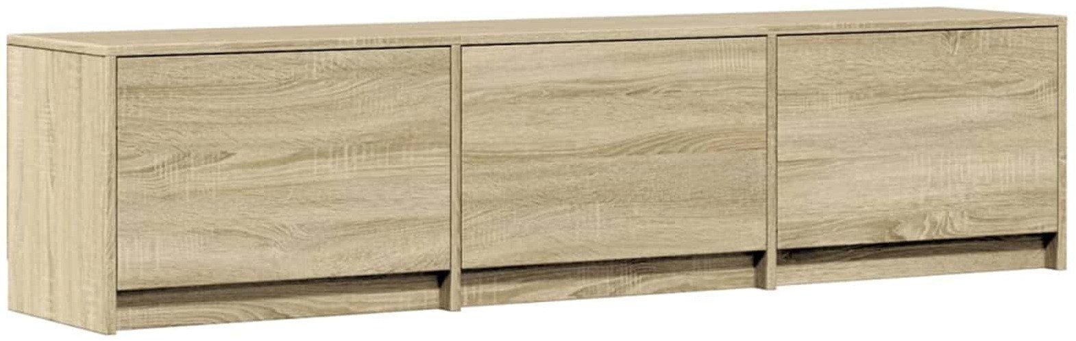 vidaXL Szafka pod telewizor z LED z szufladą Sonoma 165 x 34 x 40 cm