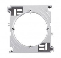 Schneider Podstawa naścienna 1-krotna SEDNA pozioma aluminium - SDN6100160