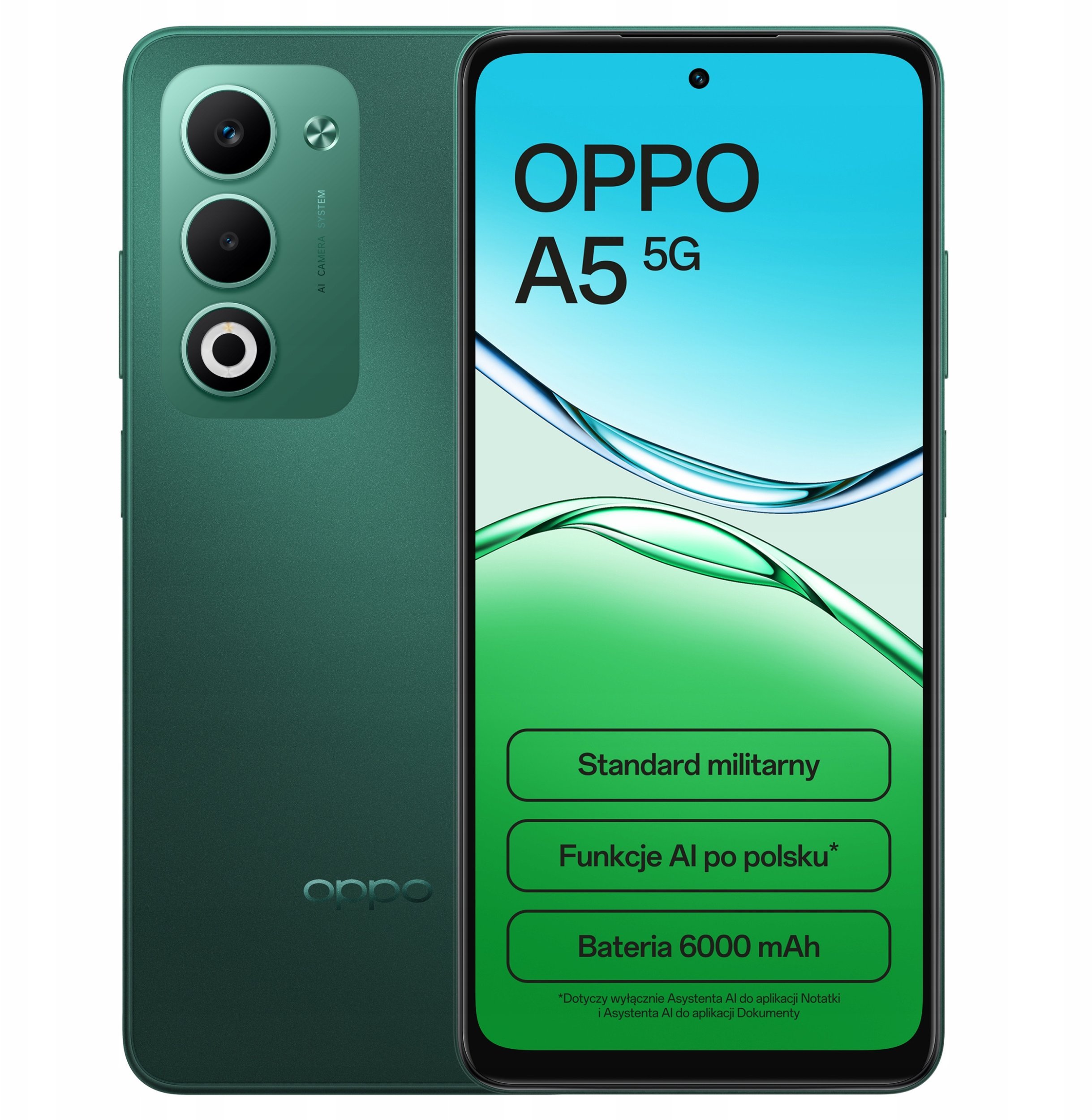 OPPO A5 5G 4/128GB Zielony