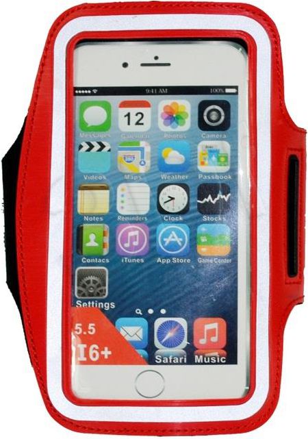 X-zero Opaska sportowa na ramię 5.5" czerwona (X-P3748R)