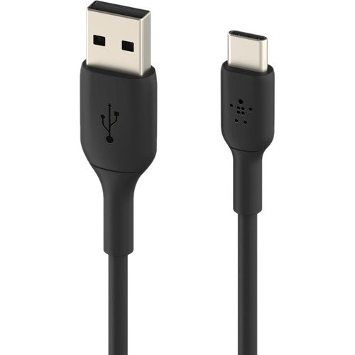 Kabel USB Belkin USB-A - USB-C 2 m Czarny (CAB001bt2MBK)