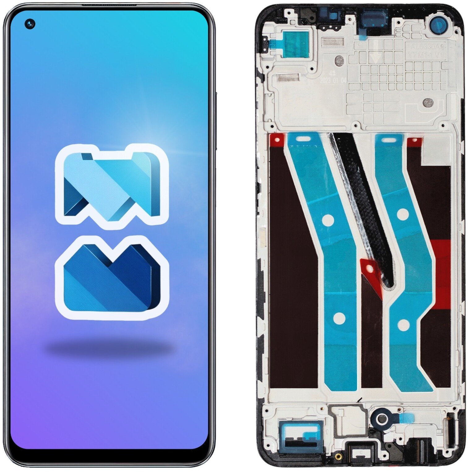 Wyświetlacz do Realme 10 4G LCD RMX3630 Ekran Incell Ramka