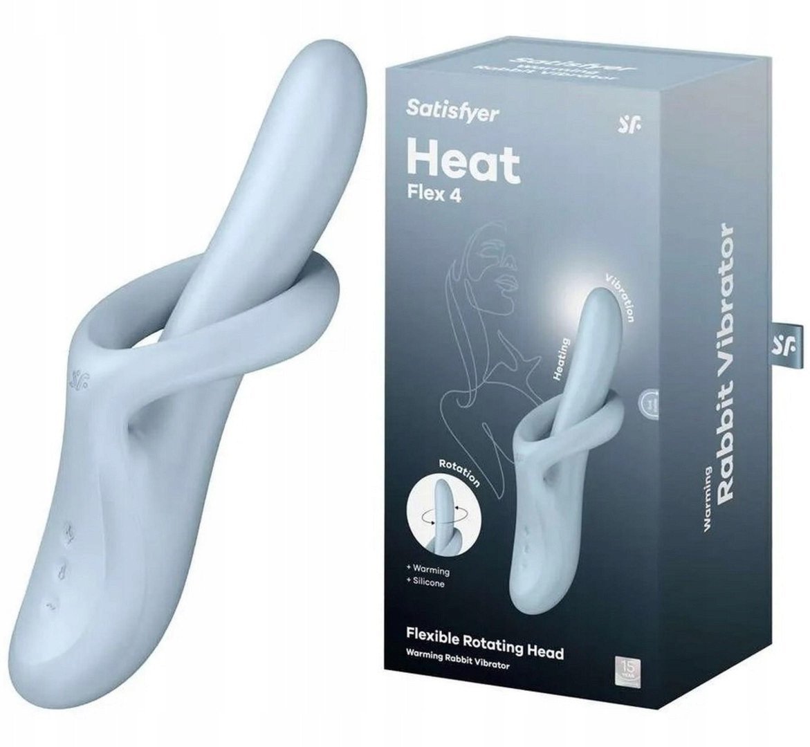 SATISFYER_Heat Flex 4 stymulator łechtaczki Blue