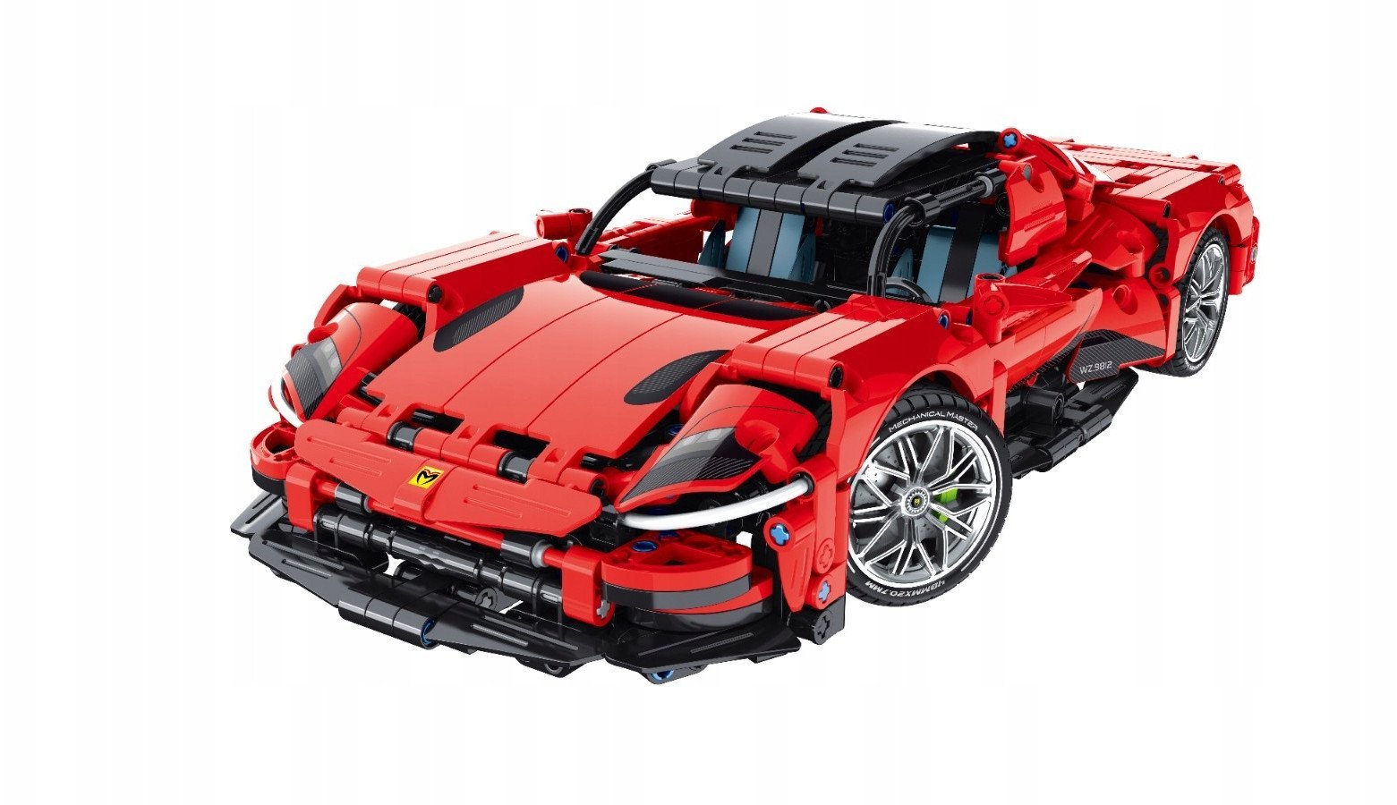 Klocki techniczne Super Car red