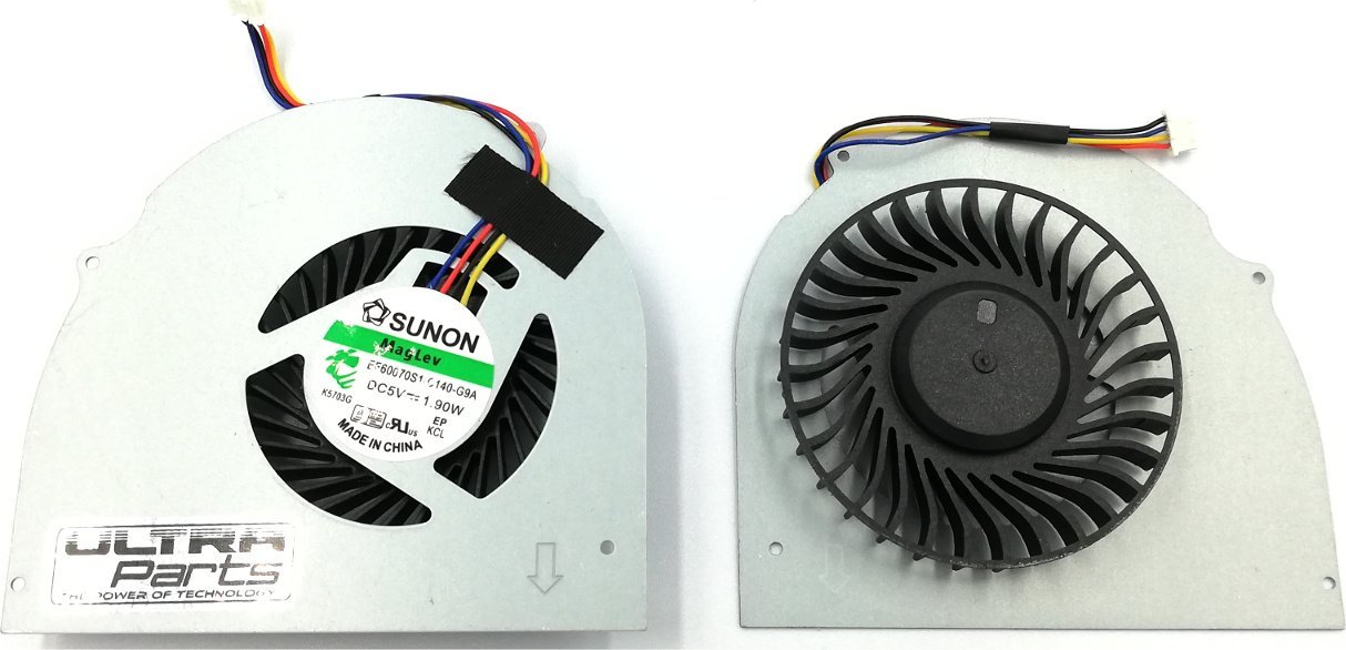 Wentylator Ultra Parts Wentylator DELL Latitude E6540 DFS501105PR0T 72XRJ FC7Y