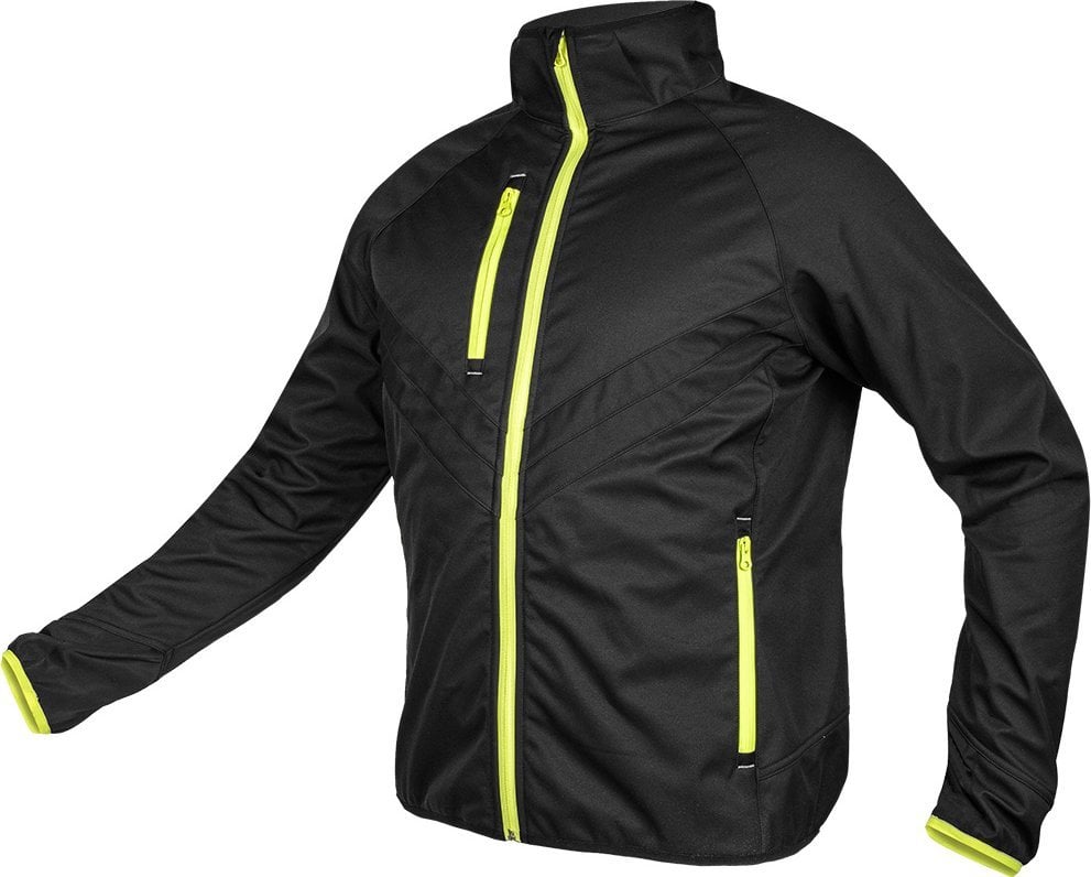 Kurtka Mix&Match Softshell, czarno-żółta, rozmiar XXXL