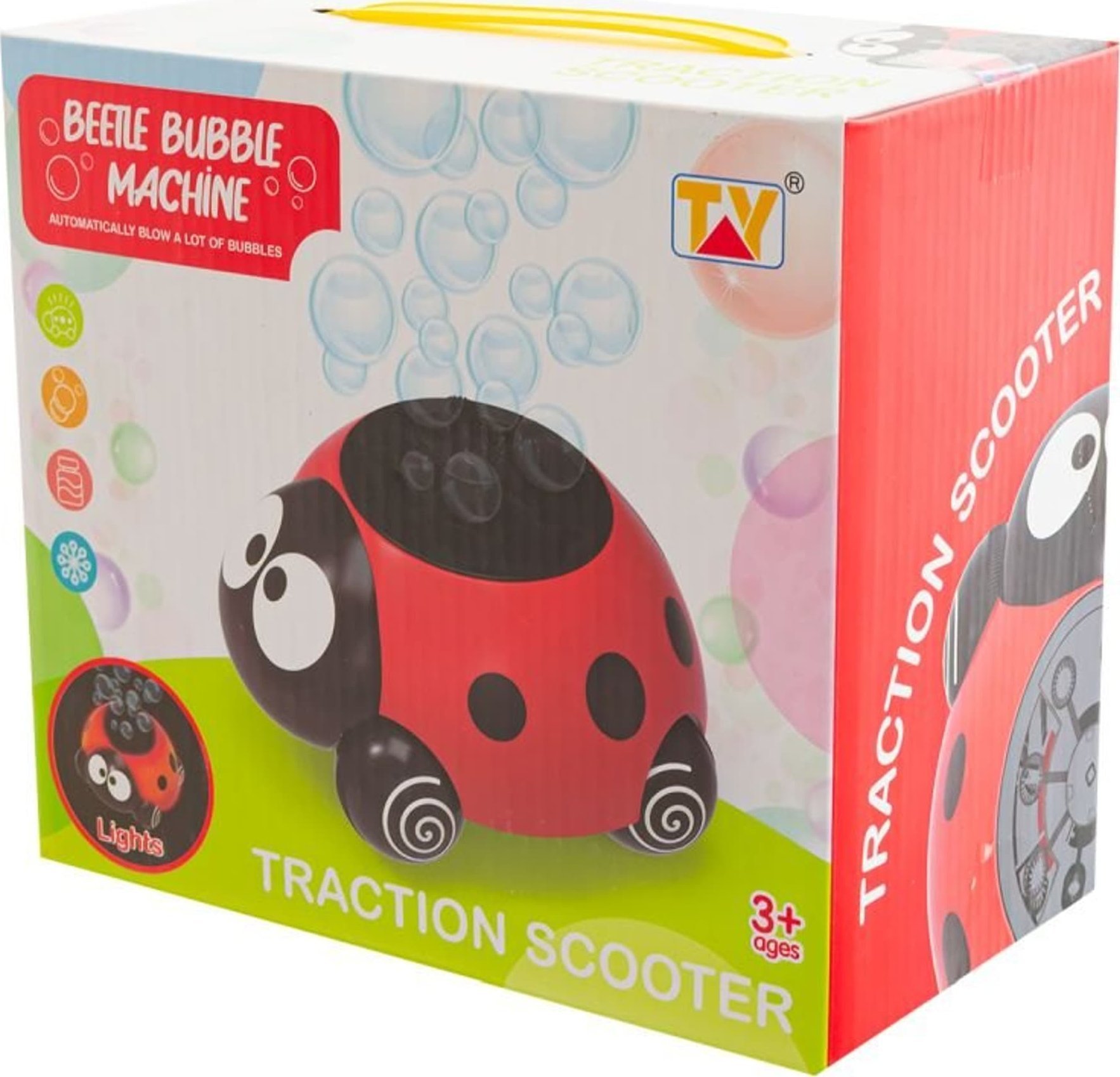 EUROBABY ZABAWKI Zabawka biedronka bańki