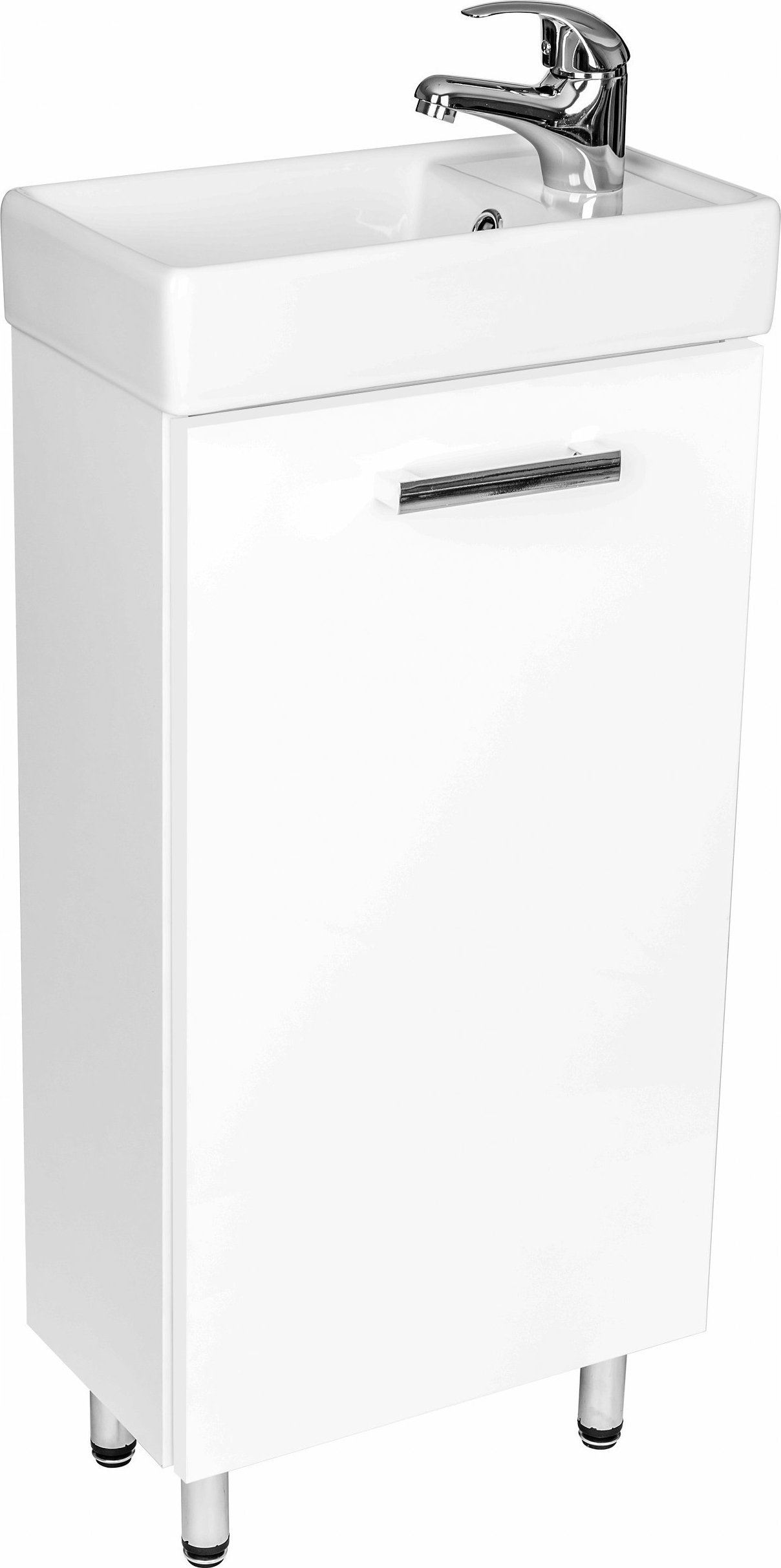 Stamar Mała szafka łazienkowa z umywalką 40 x 22 stojąca