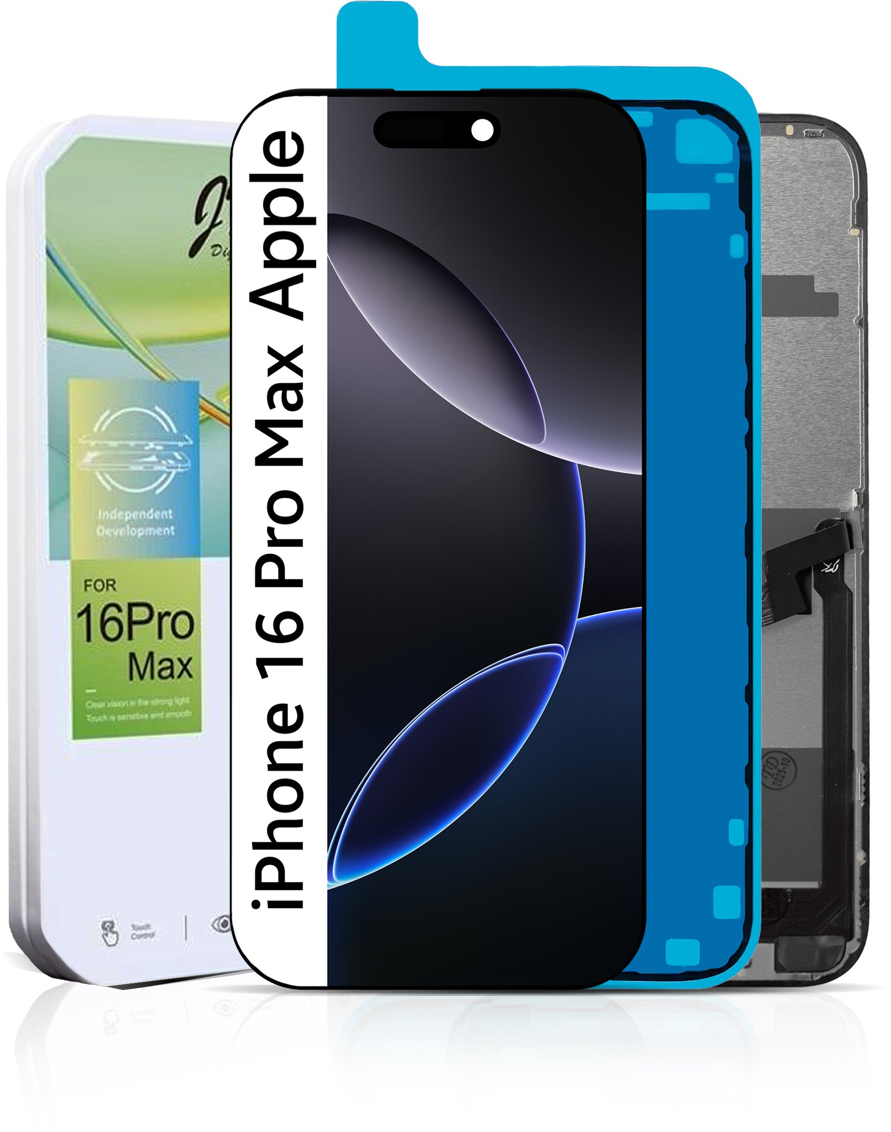 Wyświetlacz do Apple iPhone 16 Pro Max Ekran LCD JK Incell Wymienny Chip (5904858354177)