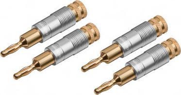 Clicktronic Wtyki bananowe