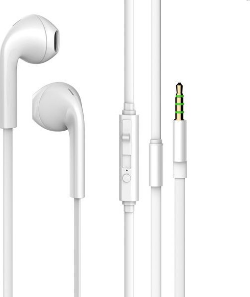 Słuchawki Vivanco Vivanco headset Stereo Earbuds, white (61741)