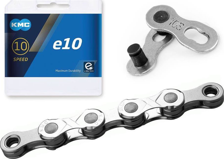 KMC Łańcuch KMC e10 do E-Bike 1/2" x 11/128", 122 ogniwa,5,88mm, 10-rzędowy