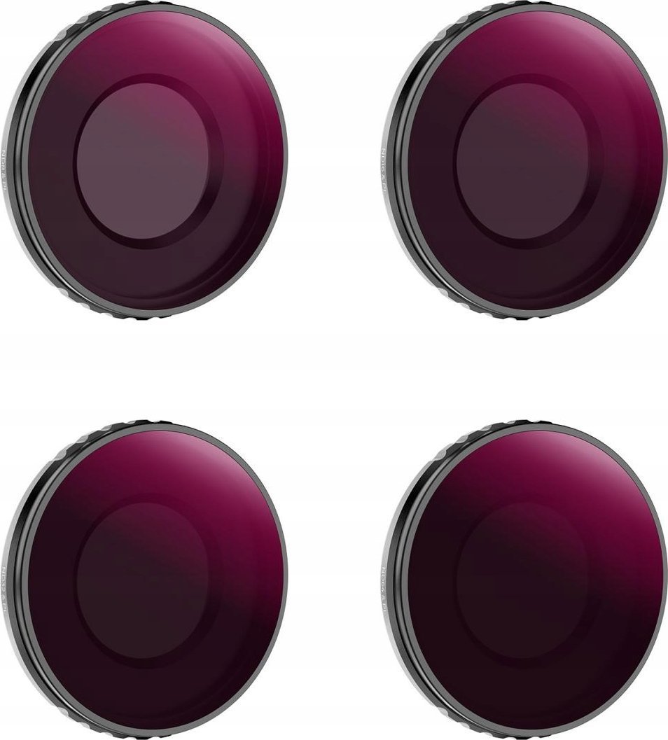 Filtr Kf Zestaw Filtrów K&f Concept Szarych Polaryzacja Nd8 Nd16 Nd32 Nd64 Do Dji Osmo Action 4 / Sku.2077