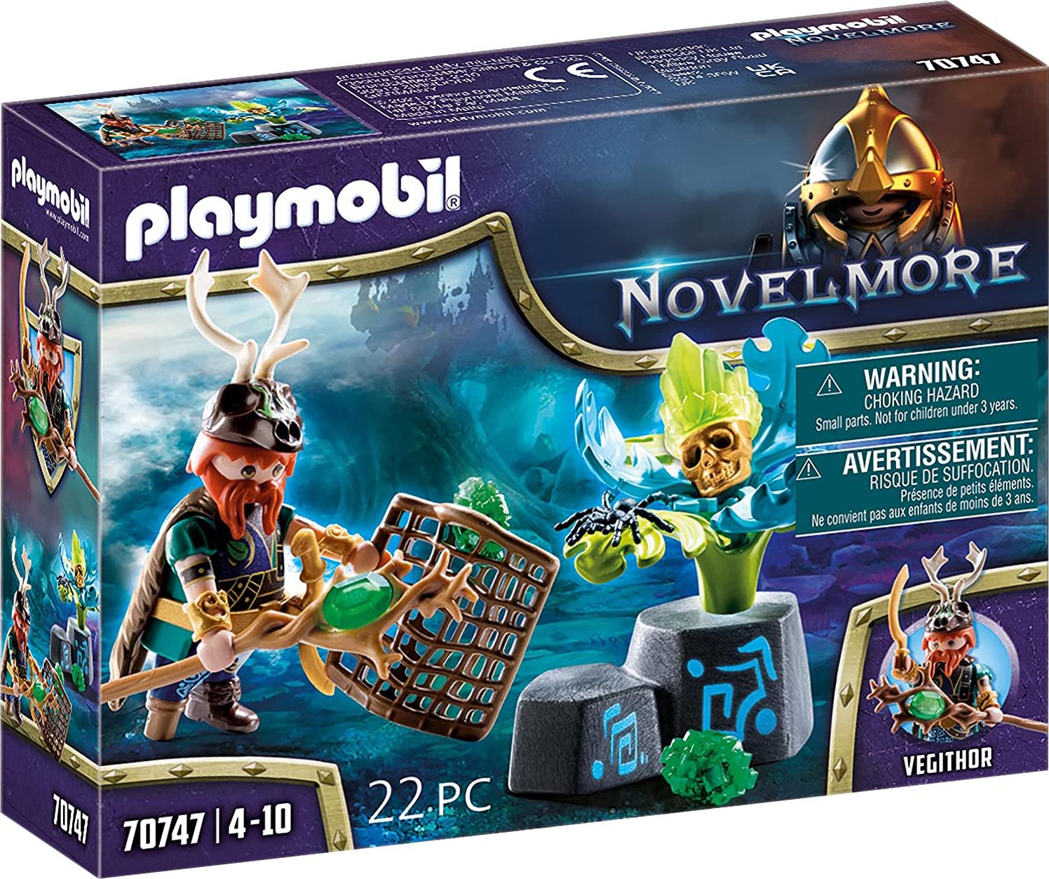 Playmobil Novelmore Violet Vale - Czarodziej Roślin (70747)