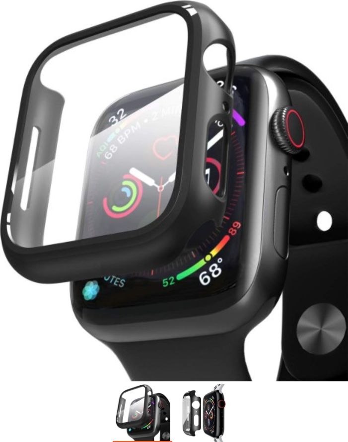 Pan i Pani Gadżet Etui i Szkło Hartowane do APPLE WATCH 2 w 1