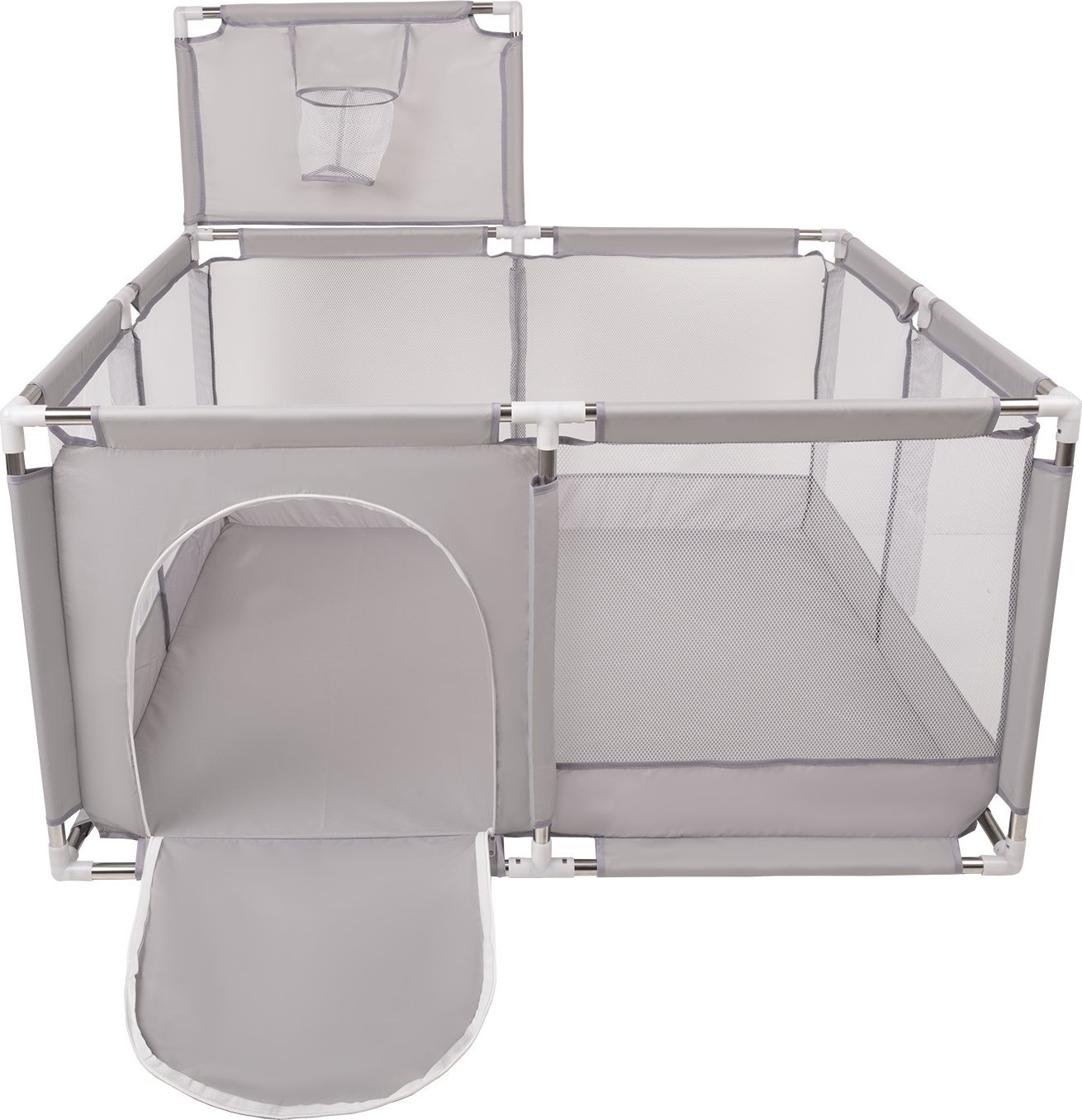 Selonis Selonis Boisko KK-100X szary 125x125x105 Zabawka kojec