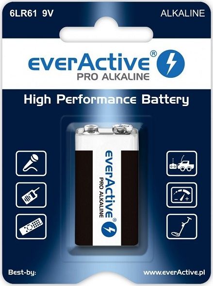 EverActive Bateria 9V Block 650mAh 1 szt.