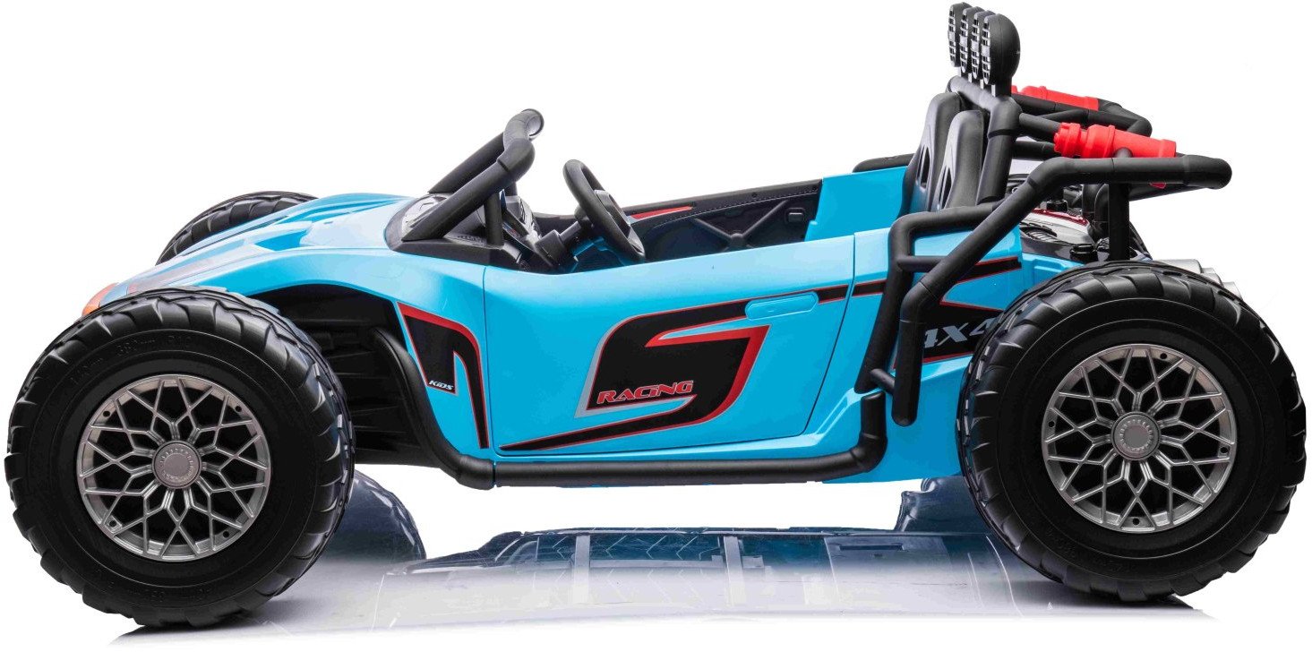 4M Auto na akumulator Pojazd Buggy Racing 5 Niebieski 24V