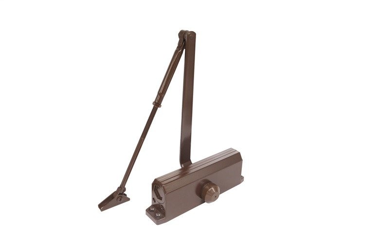 DOOR CLOSER 60-85KG FIRE RESI BROWN