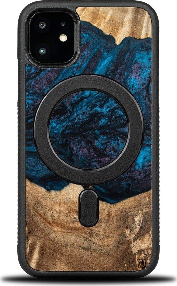 BeWood Etui Bewood Unique na iPhone 11 - Planets - Neptun z MagSafe