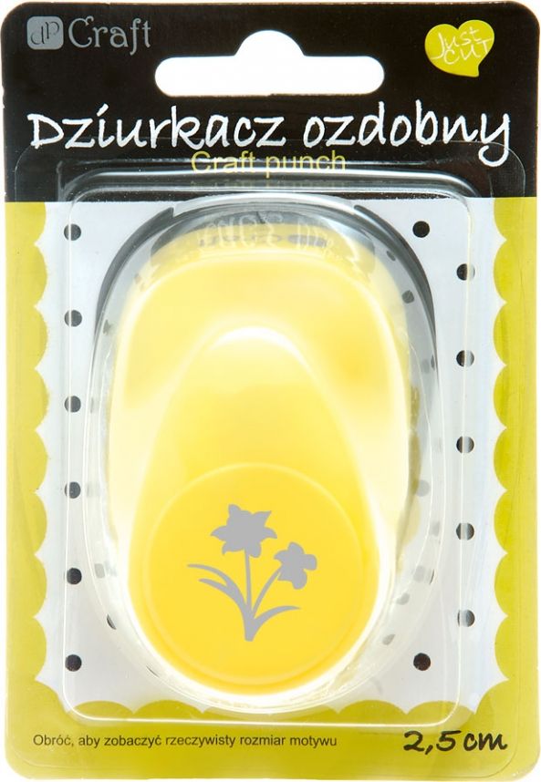 DP Craft Dziurkacz ozdobny 2,5cm żonkil (JCDZ-110-143)