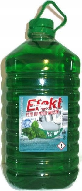 EFEKT EFEKT - Płyn do mycia naczyń 5 l PET - Miętowy