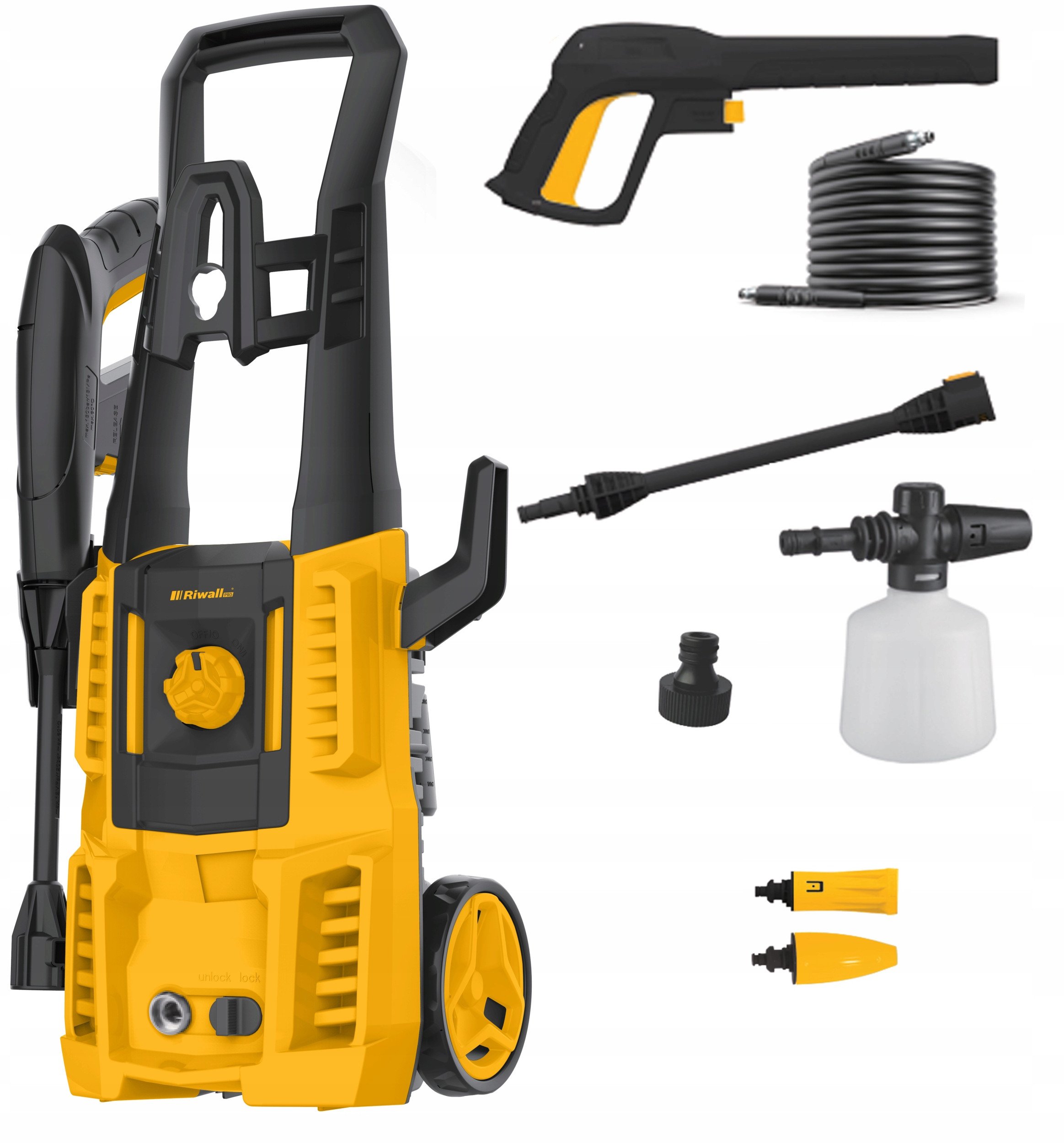 Myjka ciśnieniowa Riwall samossąca myjka ciśnieniowa REPW 130M 230 aluminiowa pompa