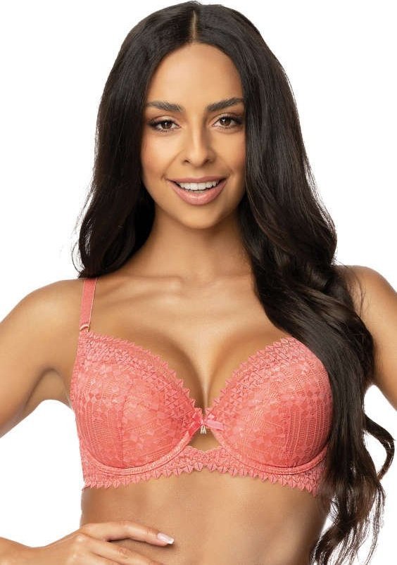 MAT Lingerie Biustonosz push-up koral Maddie M-3633/11/1 70E