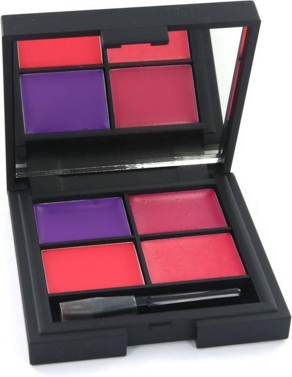 Sleek MakeUP Sleek MakeUP, Lip 4, Lip Palette, 861, Mardi Gras, 5.4 g For Women