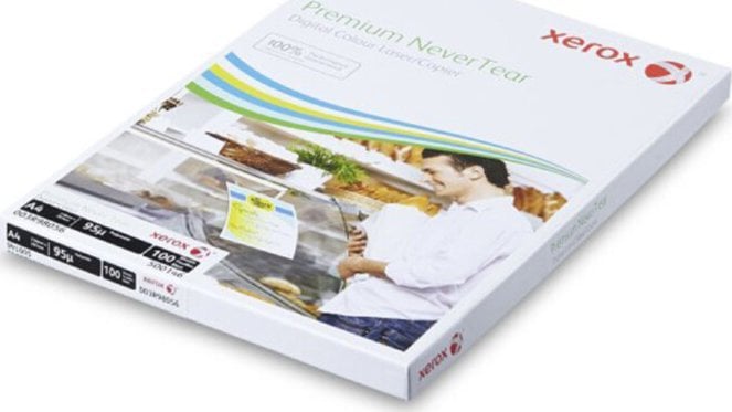 Xerox Papier Premium Never Tear - PNT 195 A4 (258g/100 arkuszy, A4)
