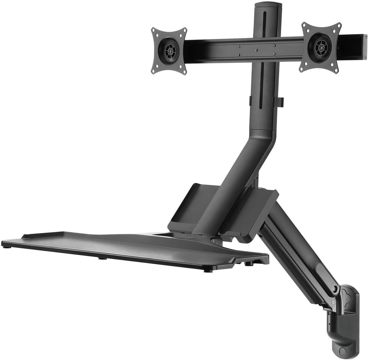 Maclean Uchwyt ścienny na 2 monitory 17" - 27" (MC-633)