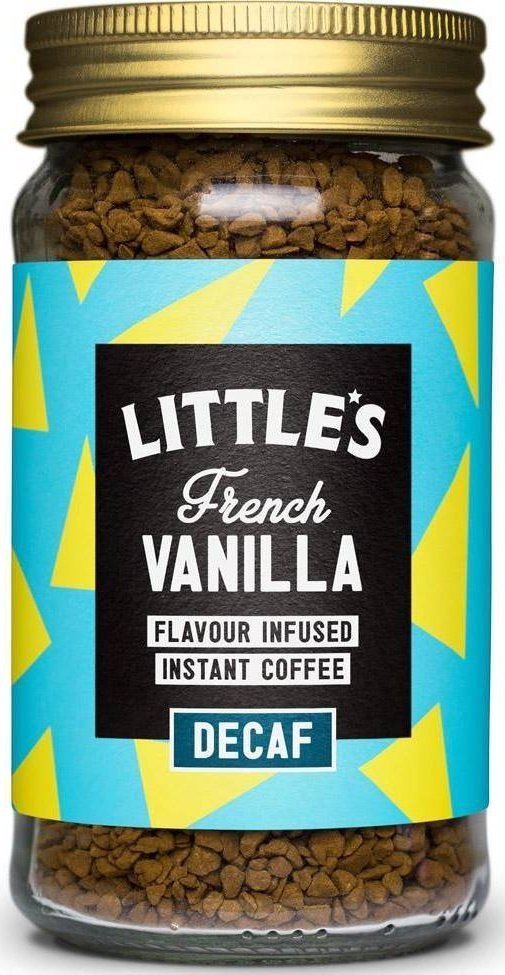 Littles Coffee Kawa rozpuszczalna Instant liofilizowana Bezkofeinowa Waniliowa 50g - Little's