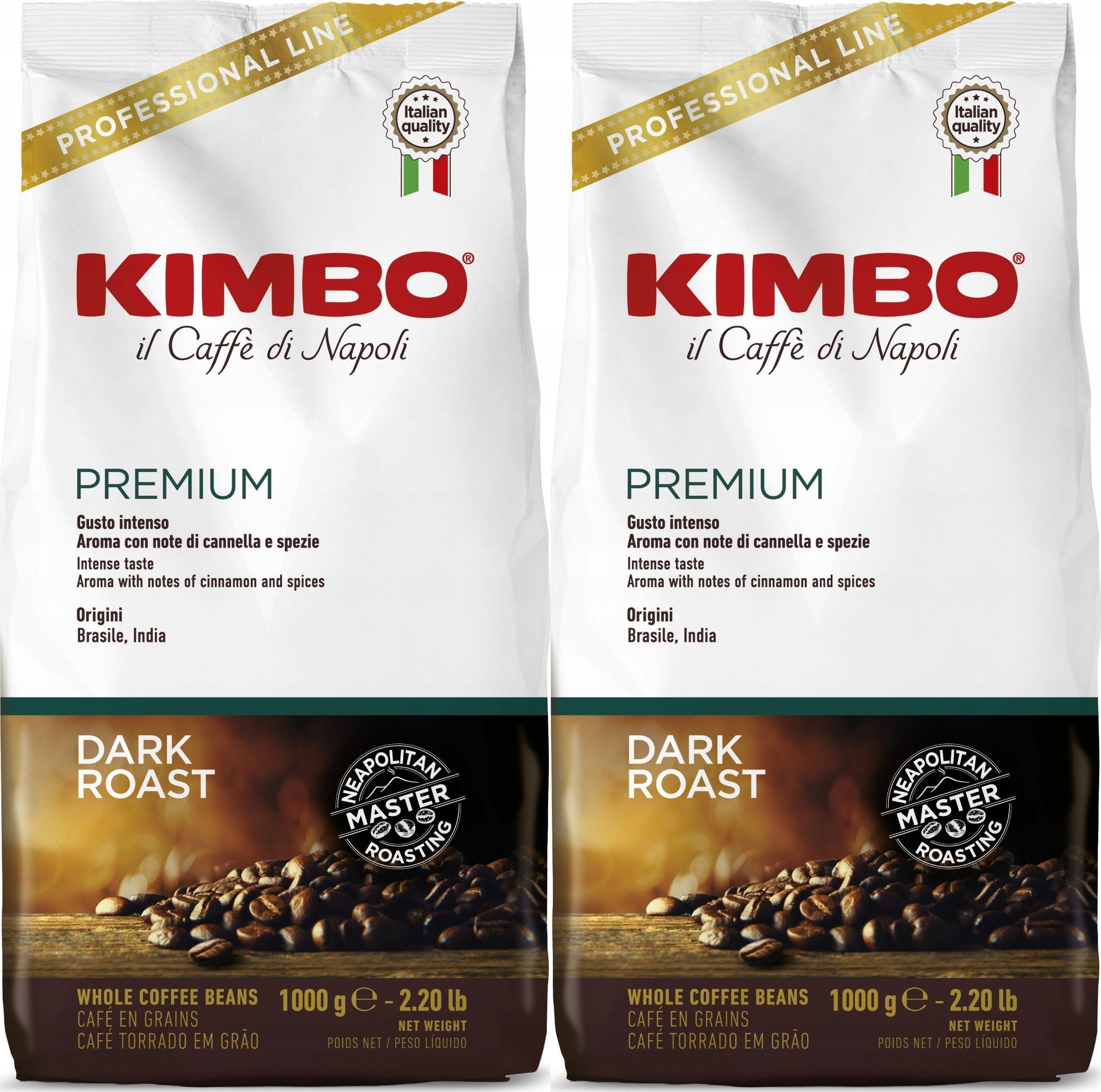 Kawa ziarnista Kimbo Premium 2 kg