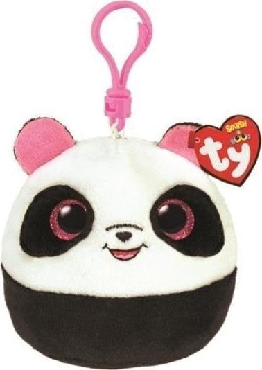 Breloczek TY Maskotka brelok TY Squish-a-Boos BAMBOO - panda 8,5cm 39571