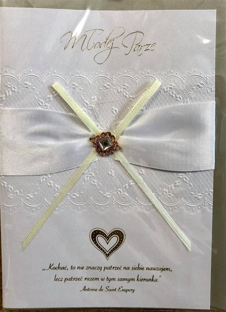 Panorama Karnet ślubny B6 Premium 49 + koperta