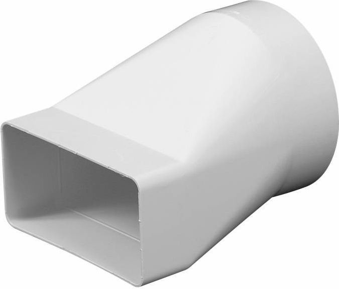 AWENTA Łącznik przekrojów zmiennych biały 55 x 110 / 100mm (KP55-20)