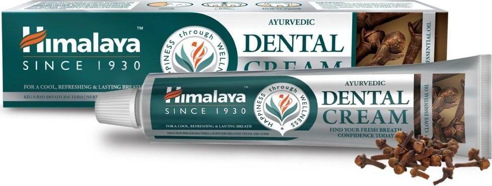Himalaya Himalaya, Ayurvedic Dental Cream, Pasta do zębów z olejkiem z Goździków, 100g - Długi termin ważności!