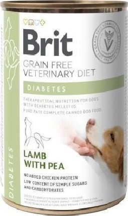 Brit BRIT GF Veterinary Diets Dog Diabetes 400g - karma mokra dla psa