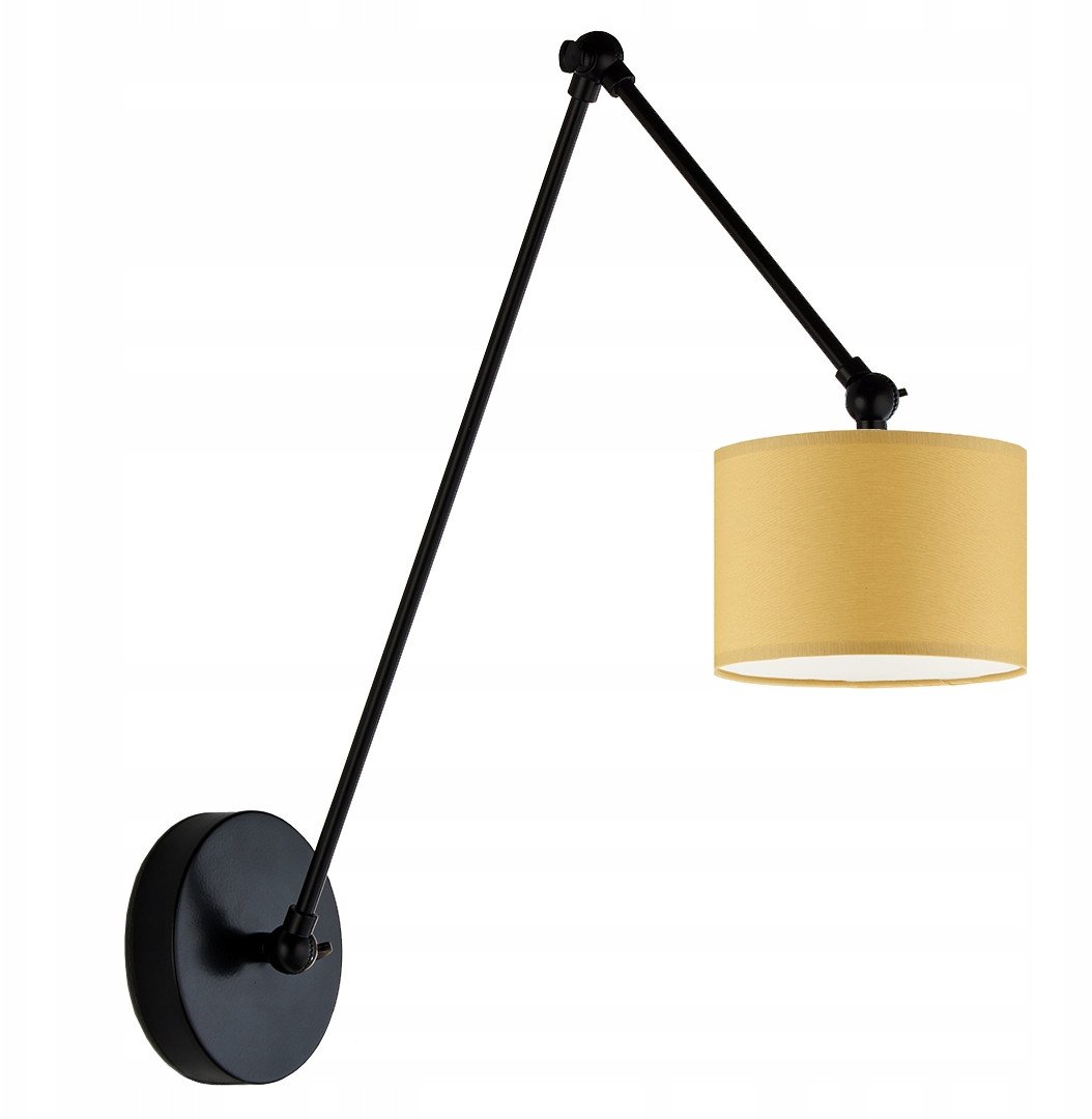 Regulowany kinkiet ścienny LED z regulowanym ramieniem góra-dół TESNUS lampa ścienna LED na wysięgniku ruchomym LED