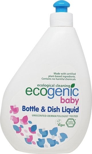 ECOGENIC Ecogenic, Płyn do mycia butelek, smoczków i zabawek, bezzapachowy, 500ml