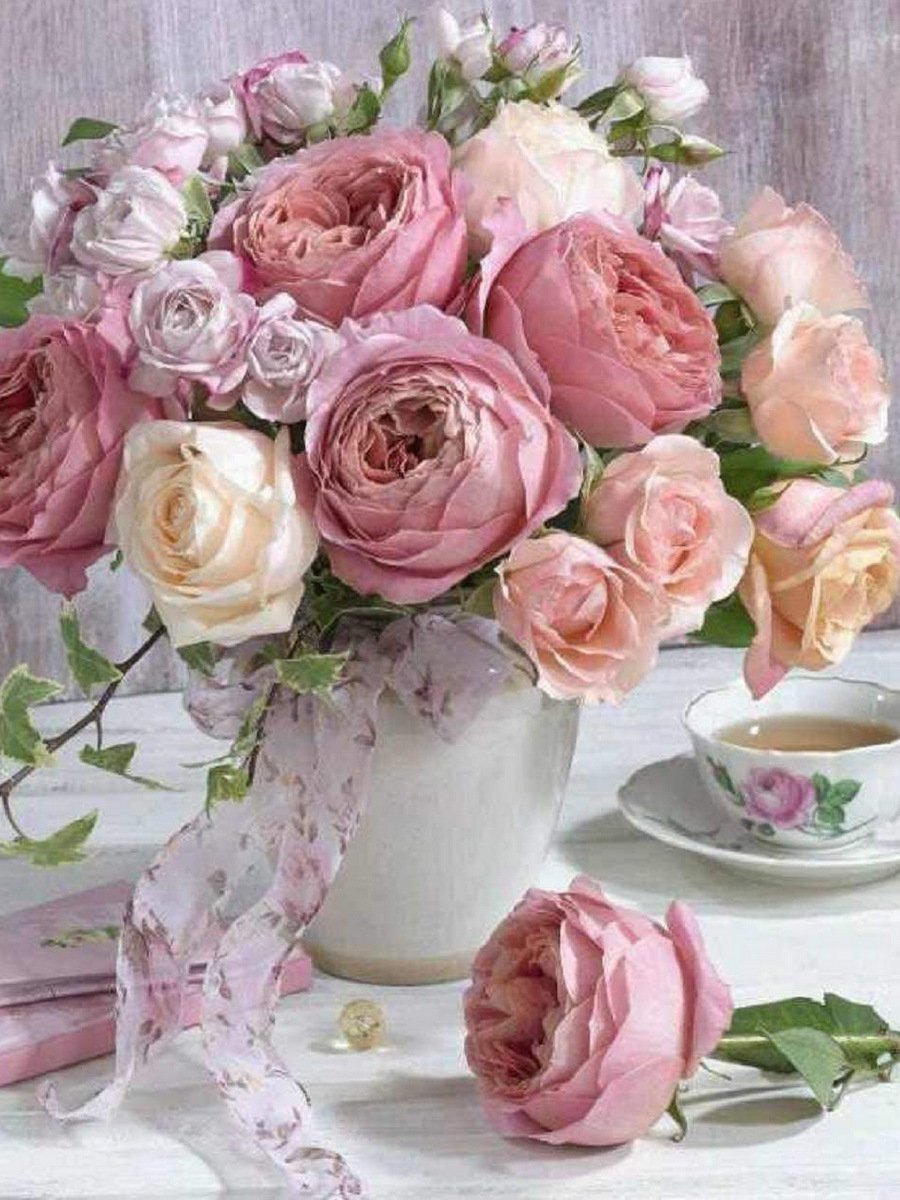 Obraz Malowanie po numerach Na Krośnie + Rama