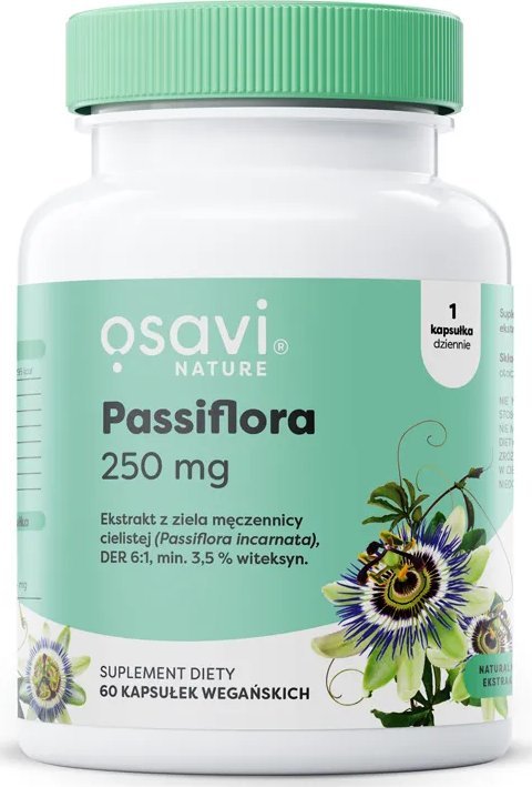 Osavi Osavi - Passiflora, 250mg, 60 vkaps