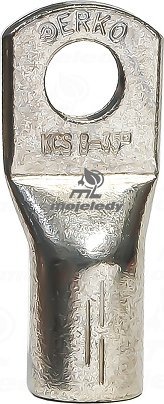 Erko Końcówka oczkowa rurowa KCS CU 35mm M8 1szt ERKO