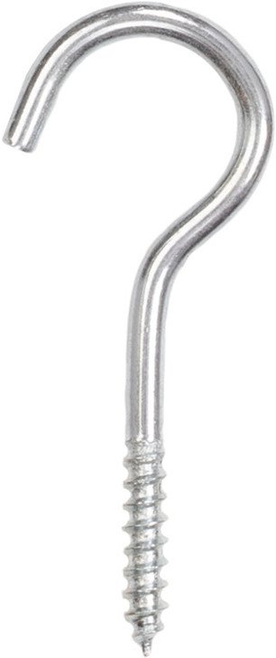 SCREWED HOOK D17 4.0X30 2PCS