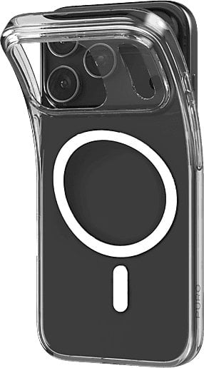 Puro Etui 0.3 MAG Ultra-Slim TPU kompatybilne z MagSafe na iPhone 17 Pro Max - przezroczyste