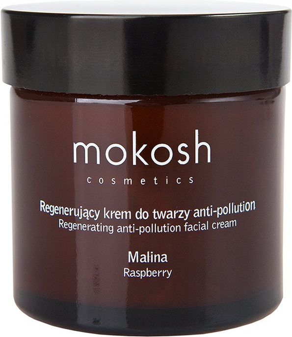Mokosh Regenerujący krem do twarzy antipollution Malina 60 ml
