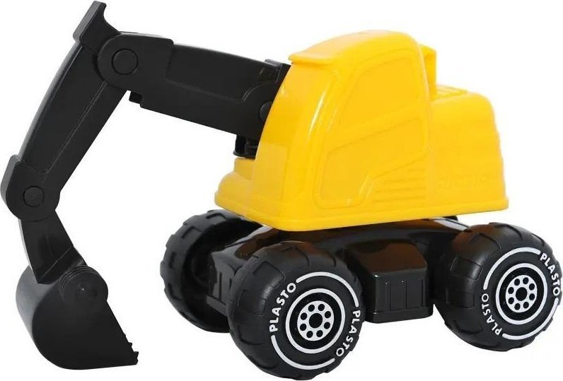 Koparka 25cm żółta