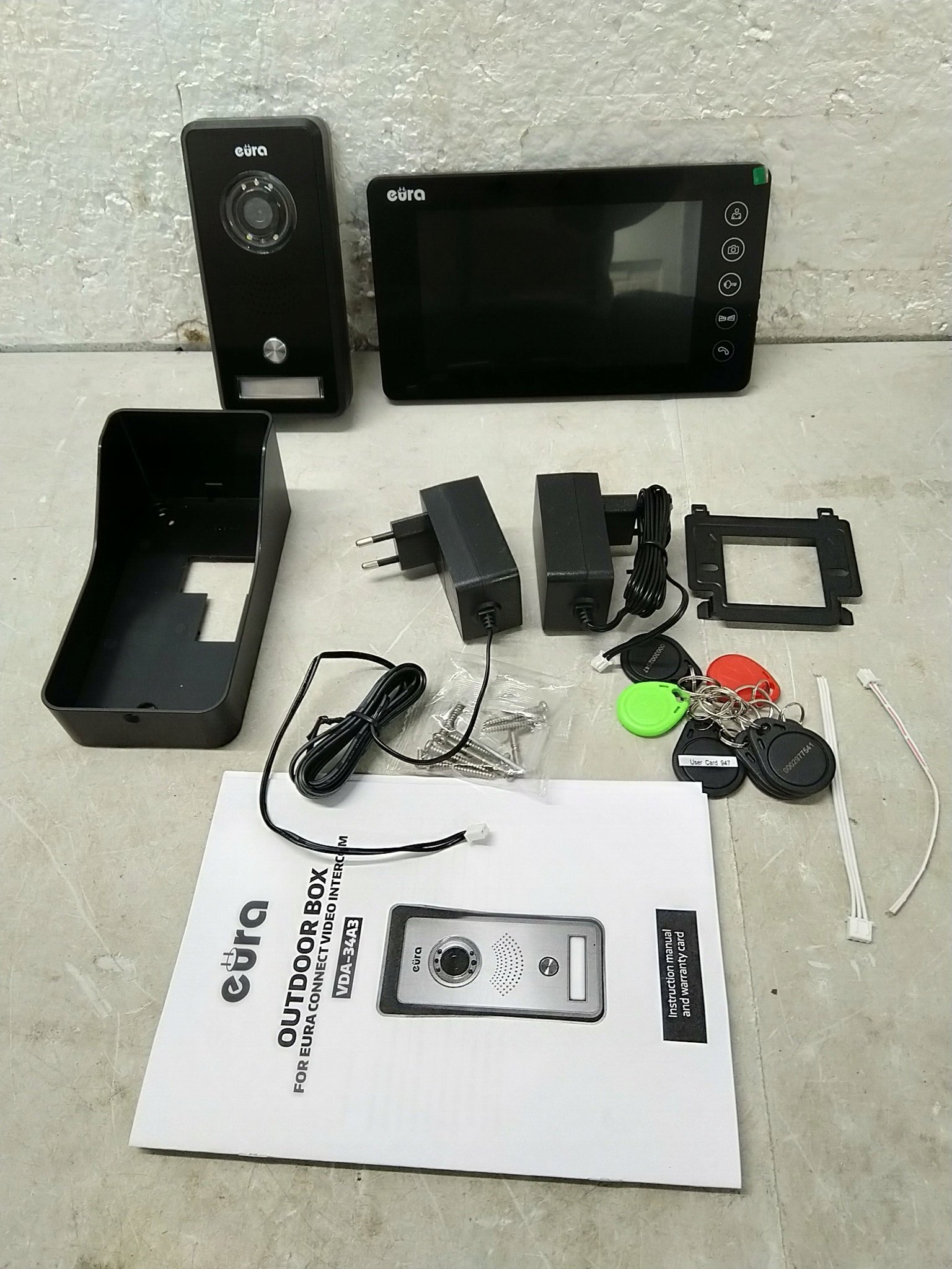 ZESTAW WIDEODOMOFONOWY VDP-76A3 EURA