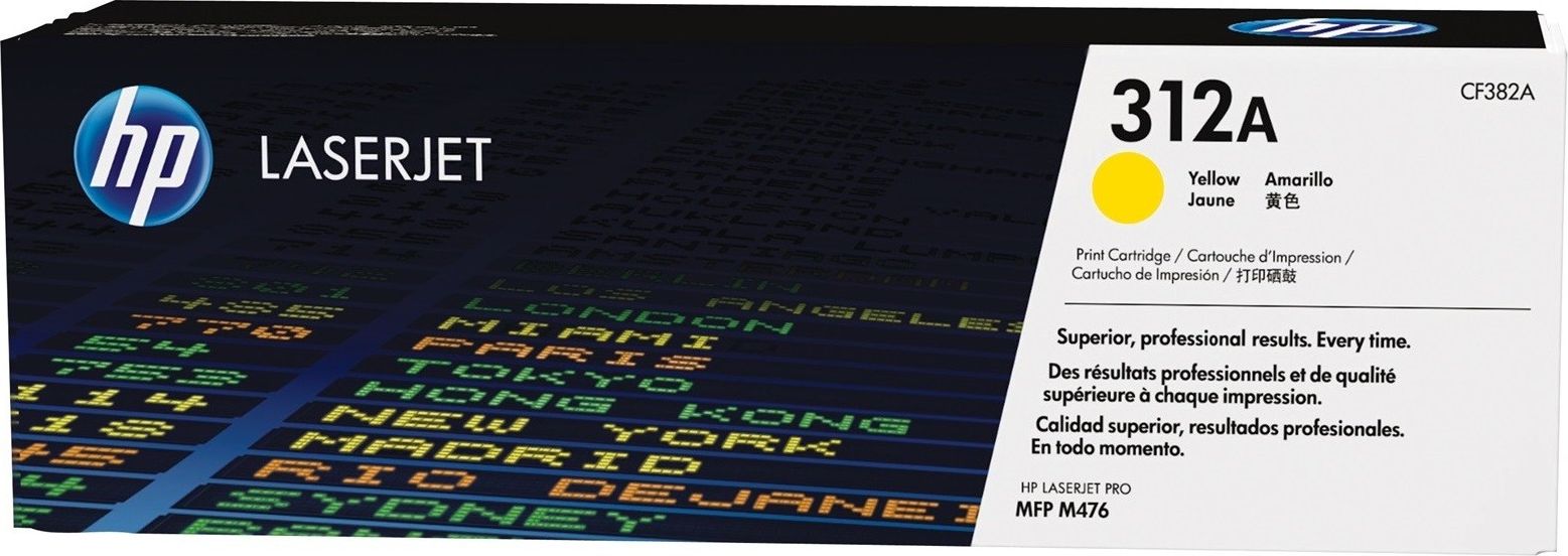 Toner HP 312A Yellow Oryginał (CF382A)