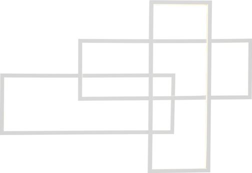 Kinkiet Azzardo Lampa ścienna biała AZzardo QUADRATUS WALL DIMM ledowa AZ2993